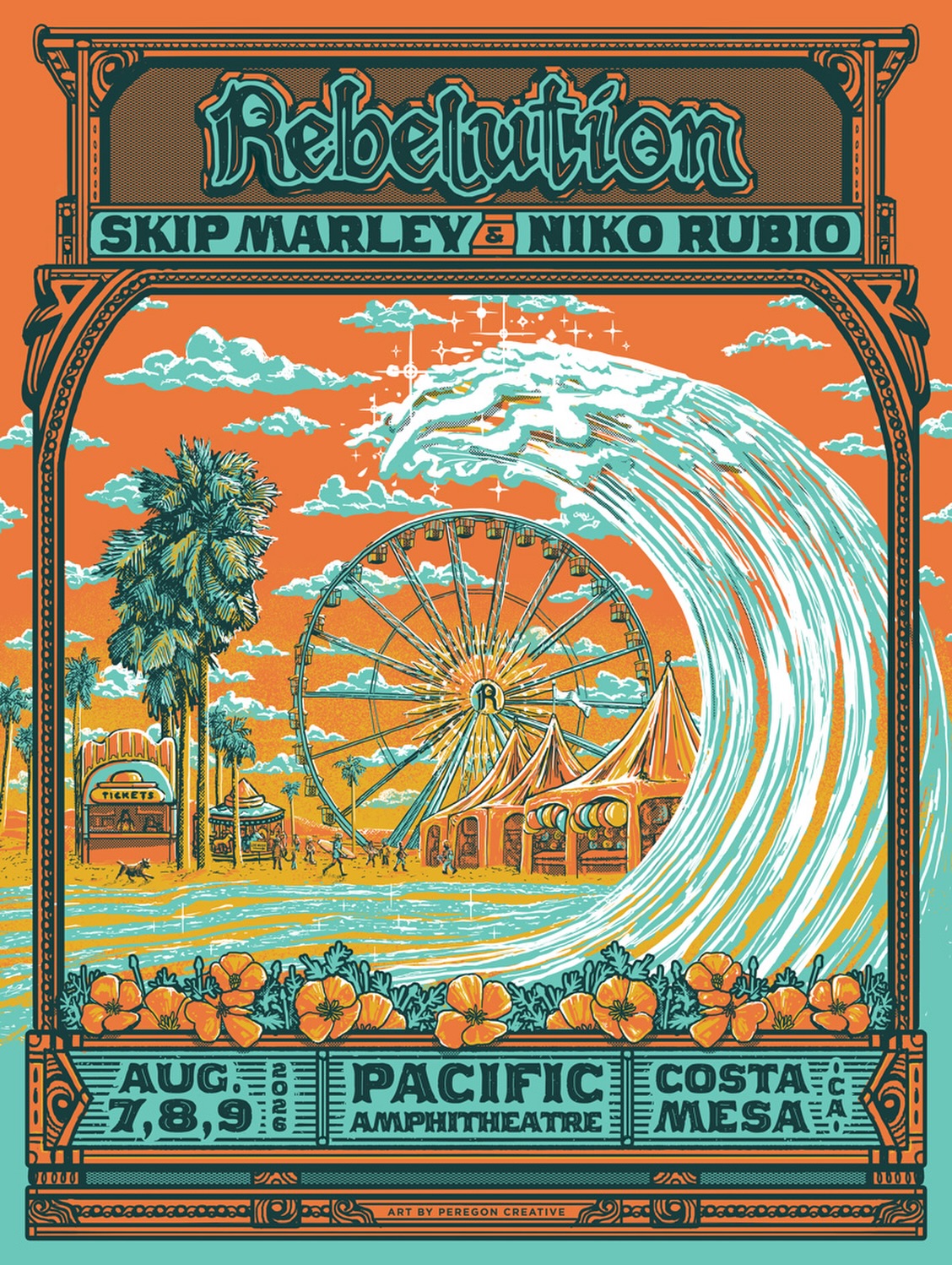 Rebelution Tour Poster 2026